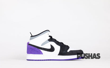 Air Jordan 1 Mid SE 'Purple' GS