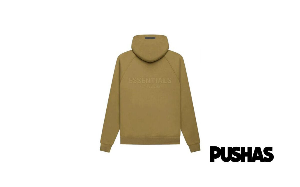 ESSENTIALS Pull-Over Hoodie 'Amber' FW21 – PUSHAS