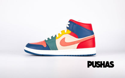 Air Jordan 1 Mid 'Multi Colour' W (2022)