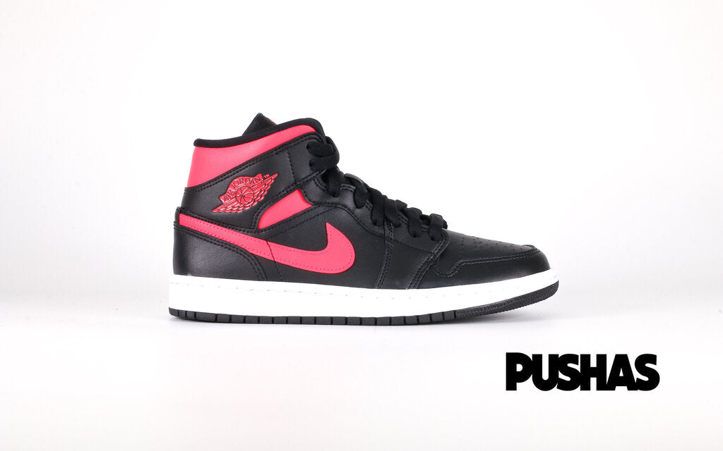 Air Jordan 1 Mid 'Black Siren Red' W (2022)