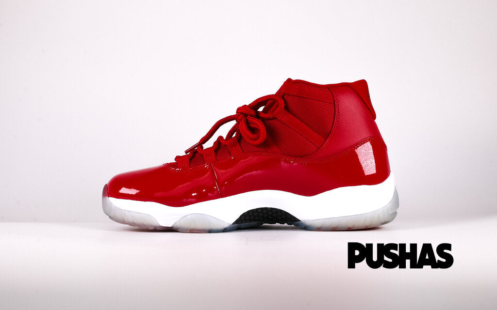 Air jordan 11 retro store red win like 96