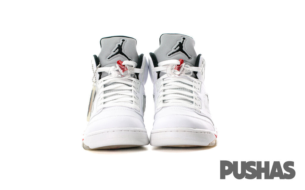 Air Jordan 5 Retro x Supreme 'White' (2015)