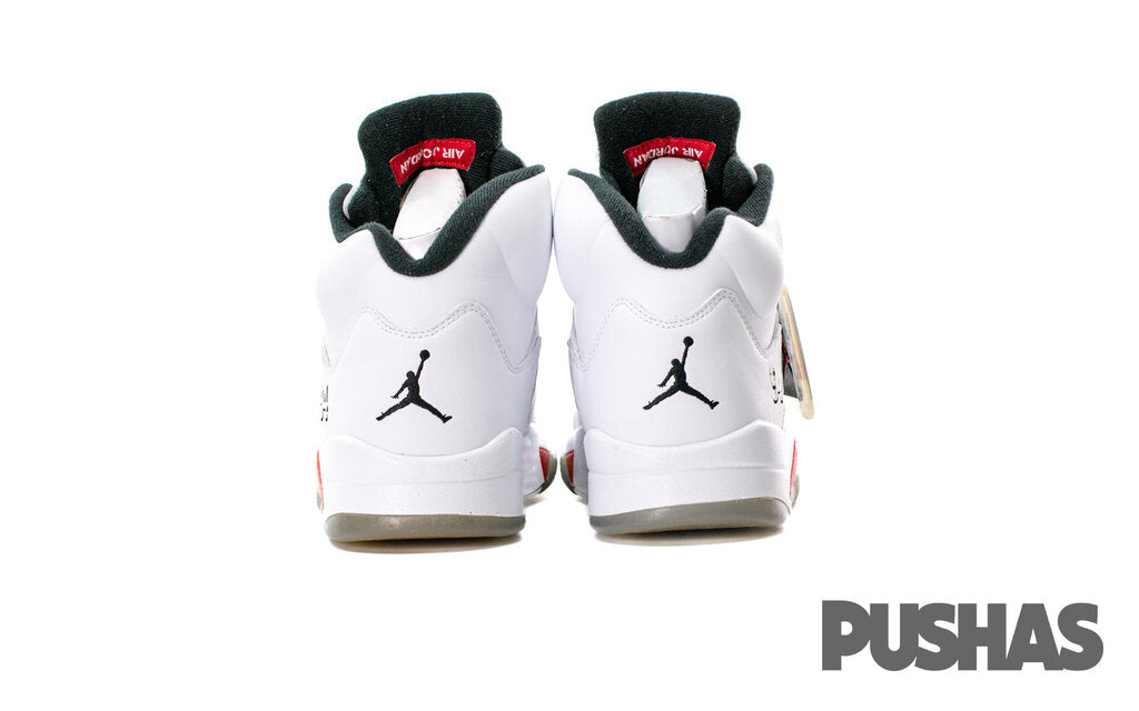 Air Jordan 5 Retro x Supreme 'White' (2015)