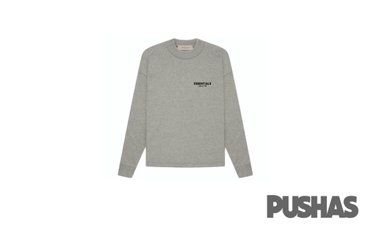 Essentials LS Tee 'Dark Oatmeal' (SS22)