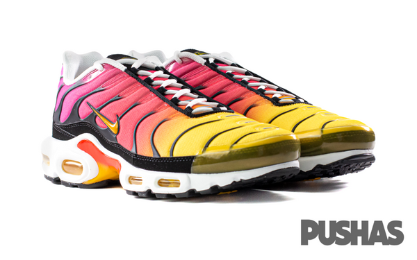 Nike Air Max Plus Light Bone / Ash Green / Pink Prime / Yellow Pulse Low  Top Sneakers - Sneak in Peace