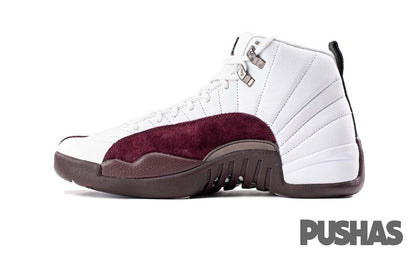 Air Jordan 12 x A Ma Maniere 'Burgundy White' Women's (2023)