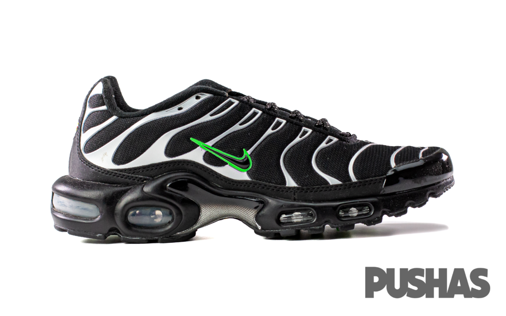 Air Max TN Plus Black Silver Green Strike 2021 PUSHAS