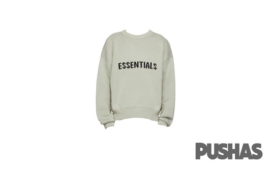 Essentials Pullover Knit Sweater Crewneck 'Concrete'