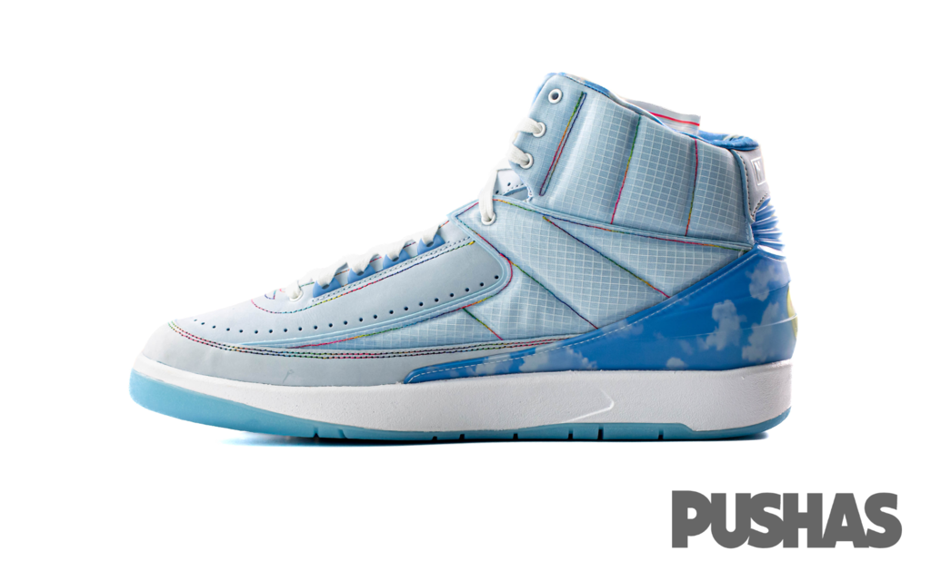 Baby blue jordan 2 sale