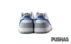 Dunk Low Mini Swoosh 'Wolf Grey Game Royal' GS (2023)