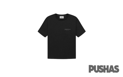 Essentials T-Shirt 'Black/Stretch Limo' (2021)