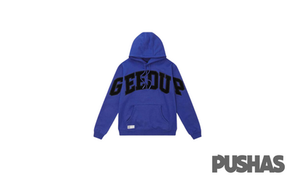 Royal blue and black hoodie on sale