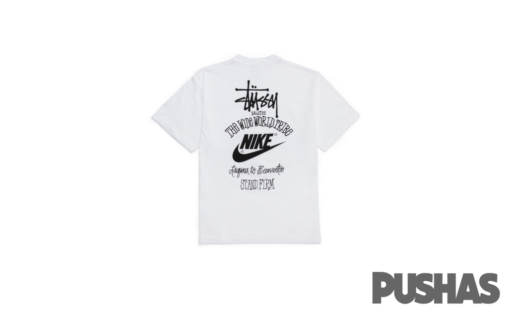 Nike x Stussy The Worldwide Tribe T-Shirt 'White' (2023)