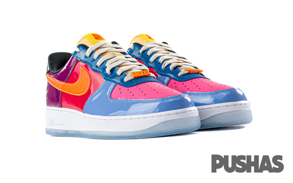 UNDEFEATED × Nike Air Force 1 Low SP Multicolor Patent (DV5255-400) Mens 12.5 store