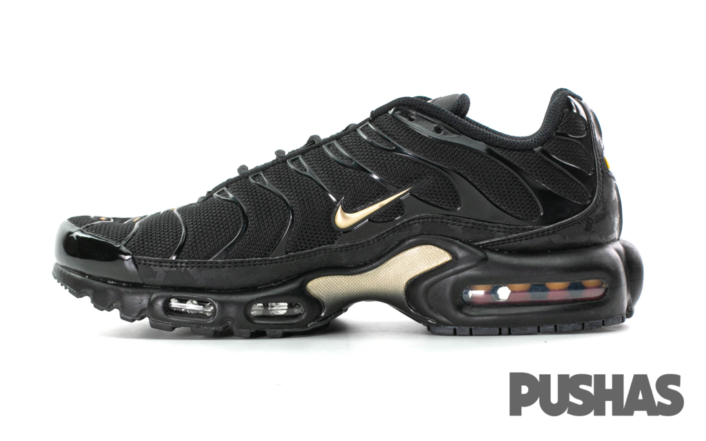 Tn shoes black and gold hotsell