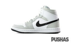 Air Jordan 1 Mid 'Light Smoke Grey' Women's