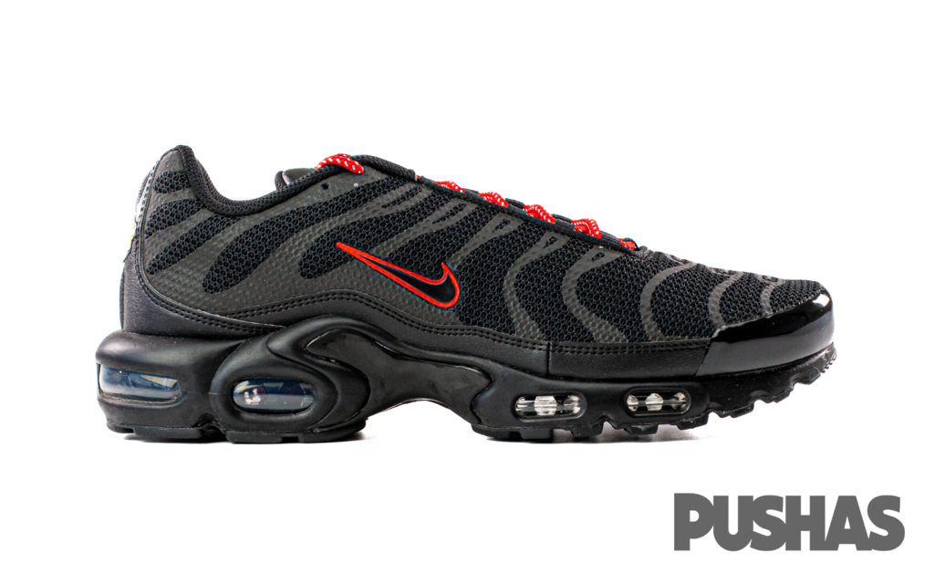 Air Max TN Plus Black Red Reflective 2021 PUSHAS