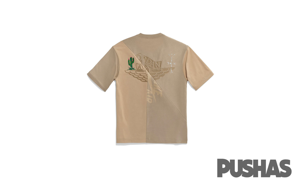 T shirt x Travis Scott Cactus Jack Khaki Desert Asia Sizing